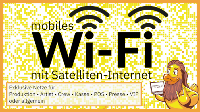 Banner vom Project SatINet für mobiles WLAN mit Satelliten-Internet